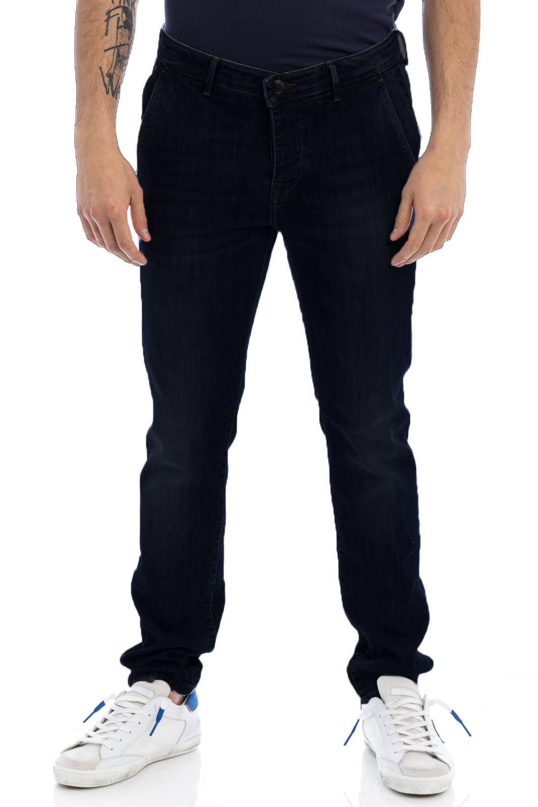 Jeans tasca america - blu scuro - ZERO/CONSTRUCTION