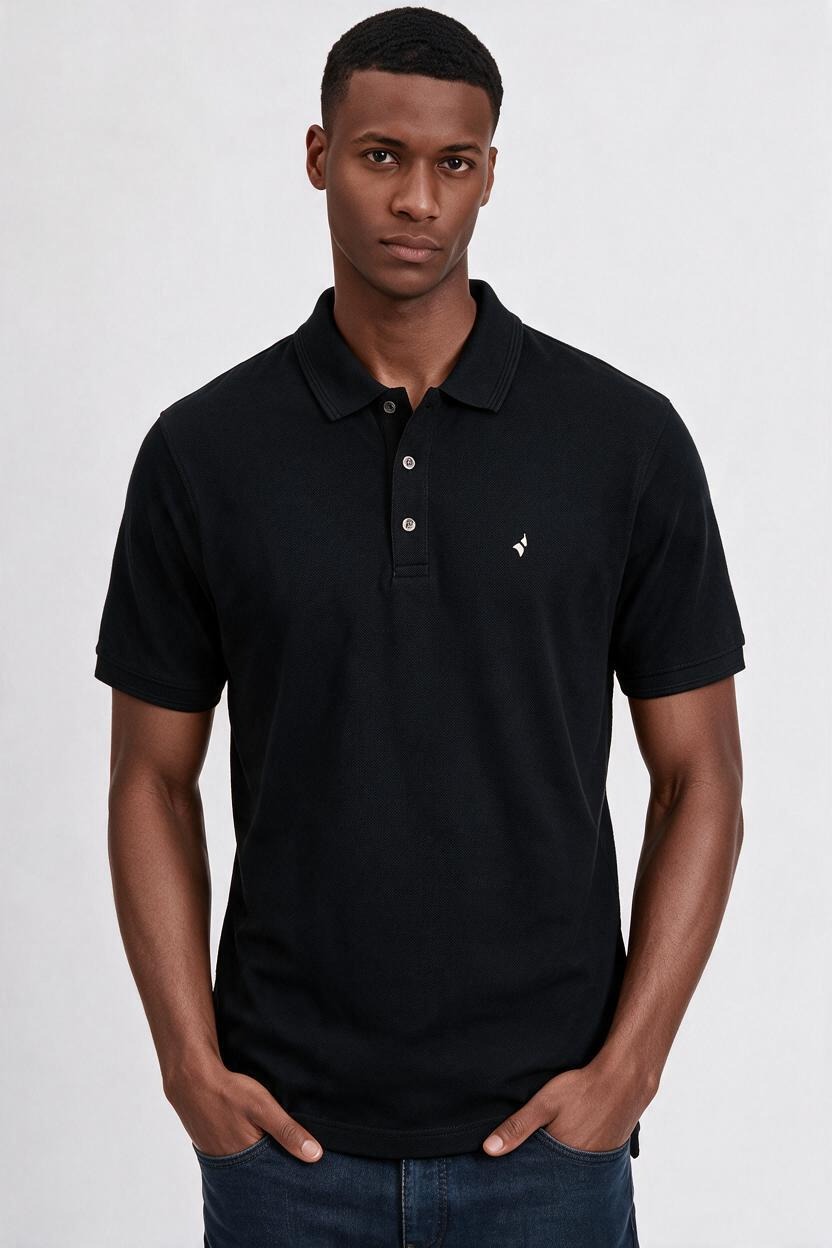 Polo manica corta cotone piquet