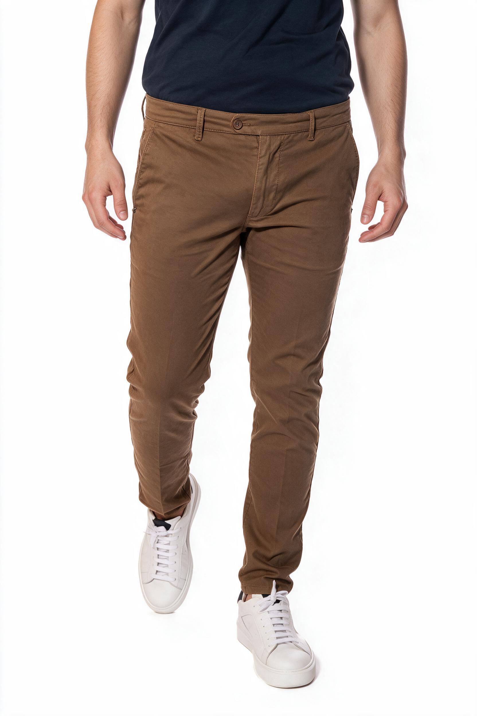 Pantaloni tasca america in cotone elasticizzato SUPERSLIM - nero - ZERO/CONSTRUCTION