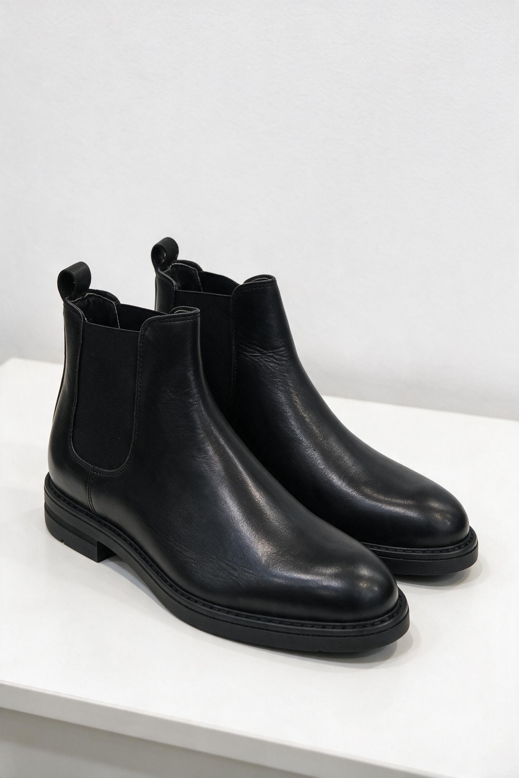 Stivaletto Beatles in pelle