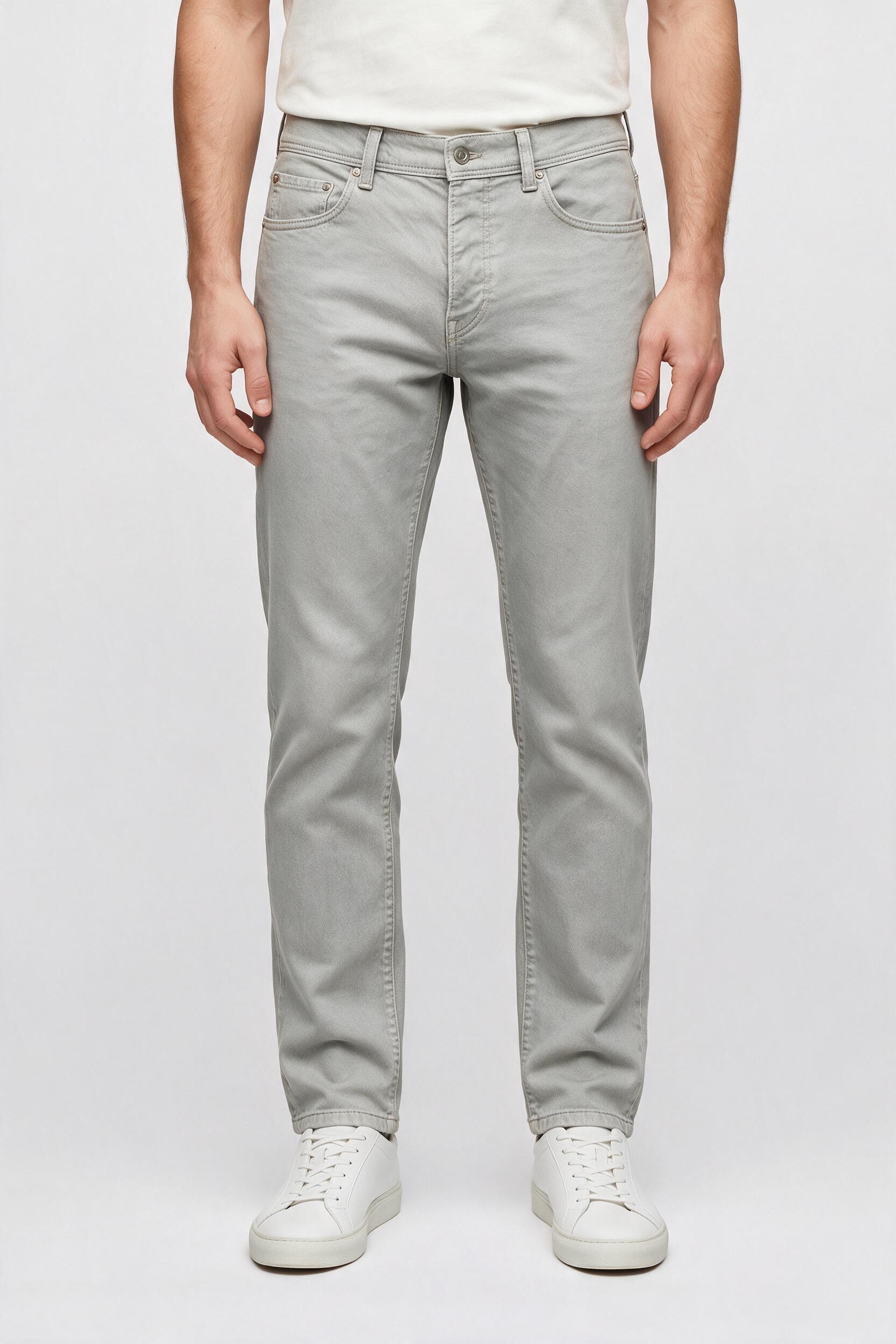 Pantaloni 5 tasche in cotone elasticizzato SLIM - ZERO/CONSTRUCTION