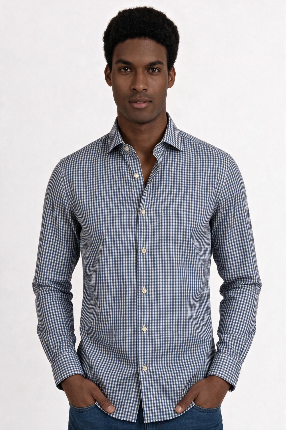 Camicia Manica Lunga in caldo cotone - Ghirardelli