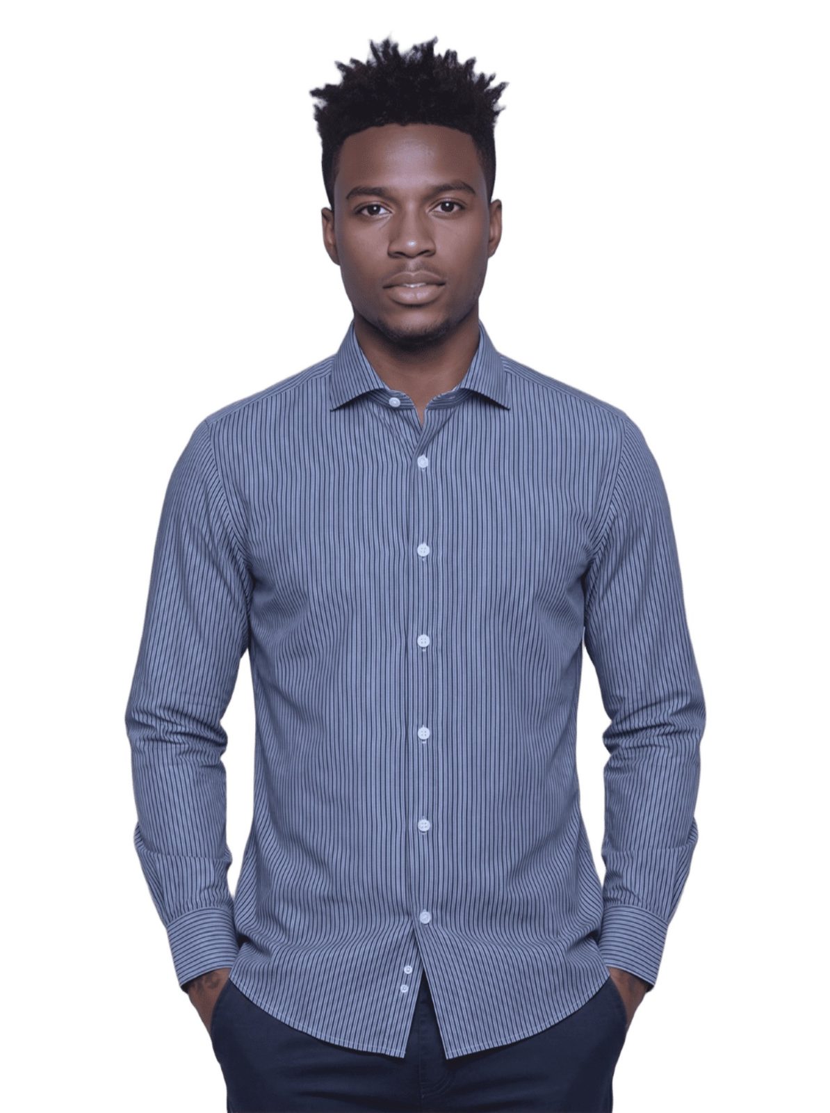 Camicia manica lunga cotone
