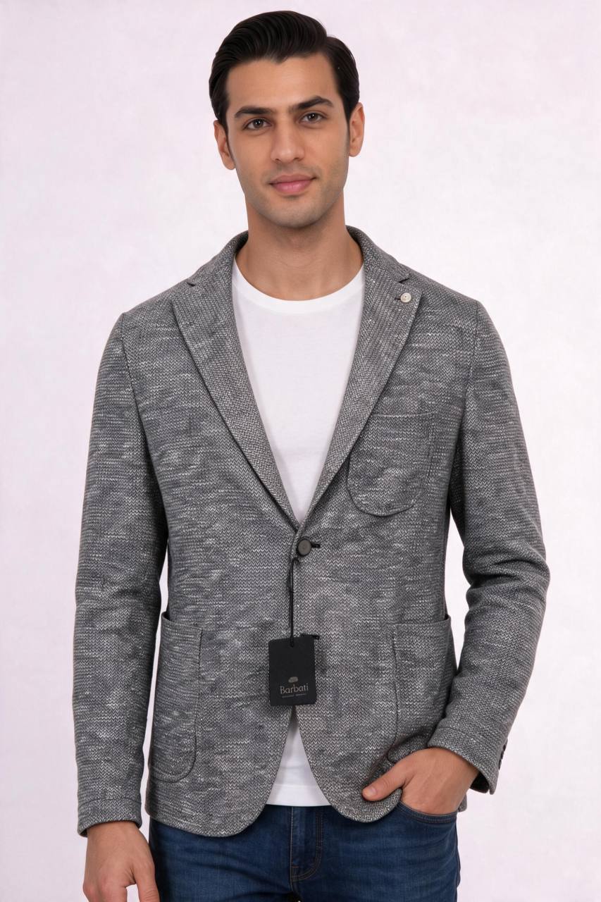 Giacca in maglia elasticizzata