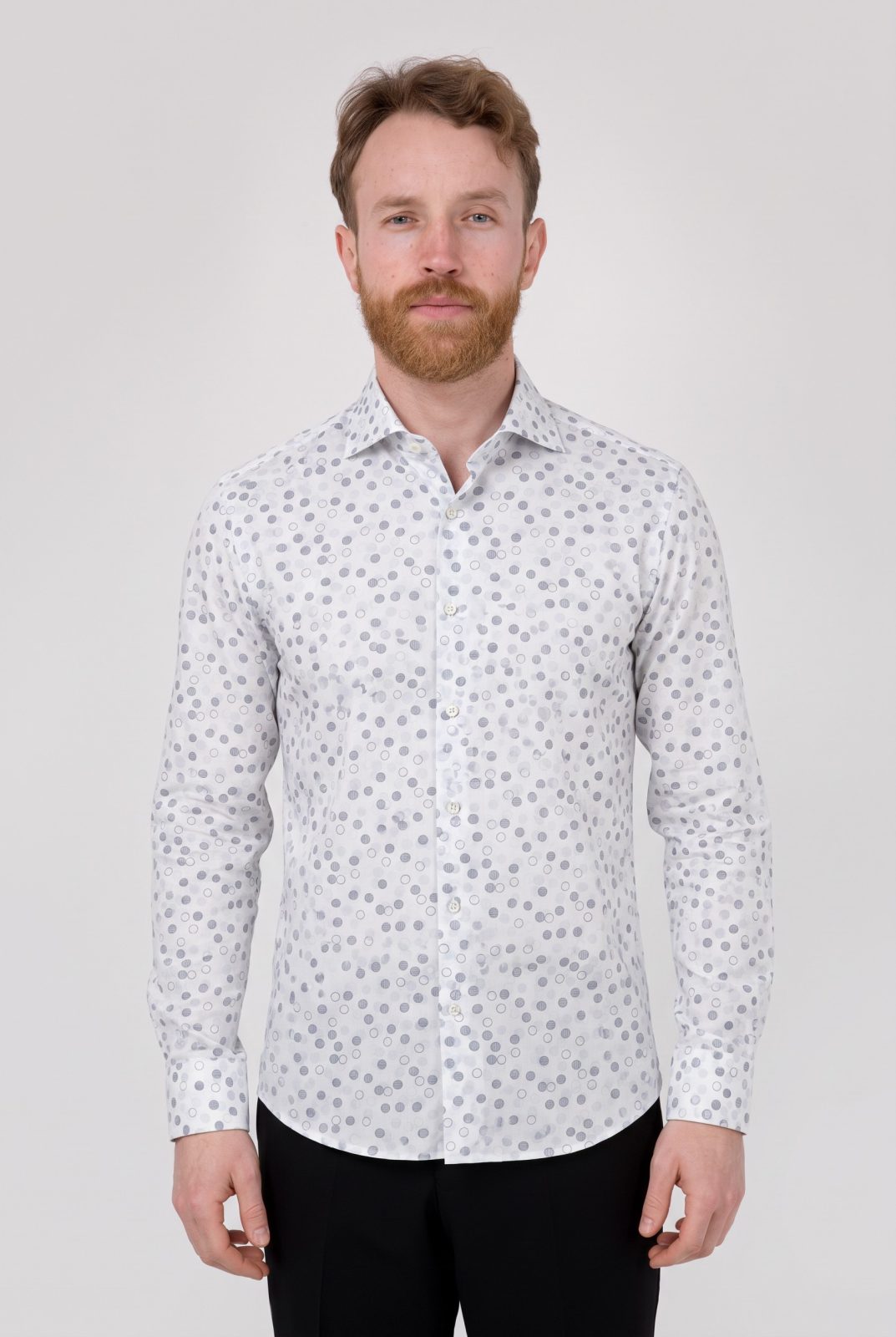 Camicia manica lunga cotone