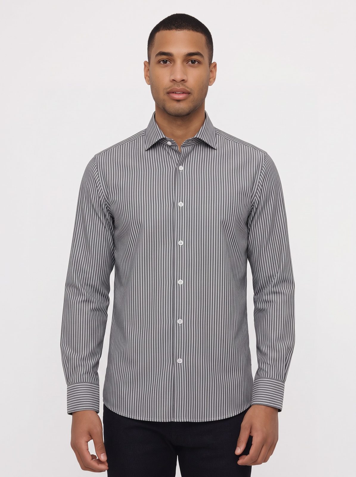 Camicia manica lunga cotone